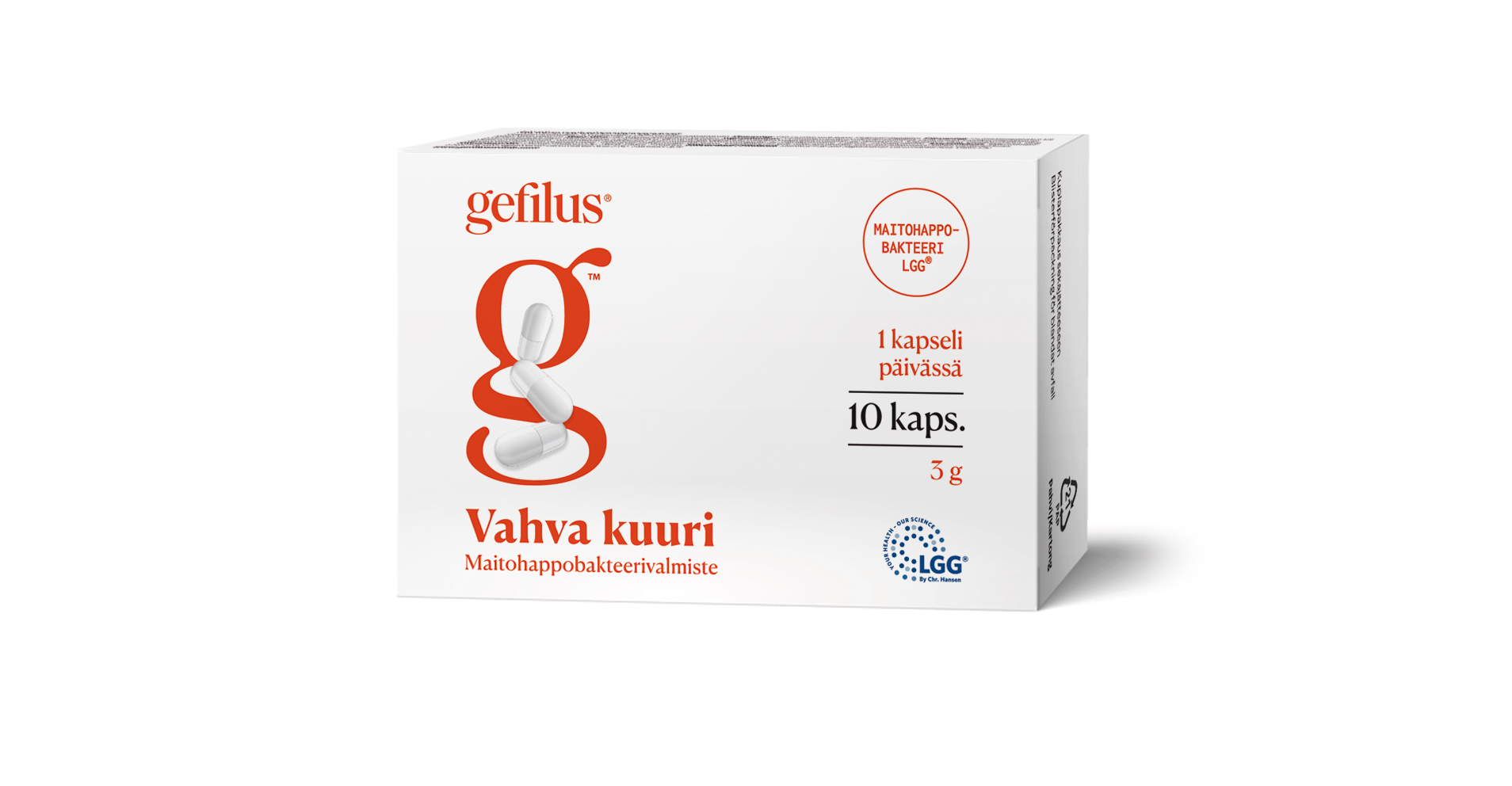 Gefilus vahva 10 kaps