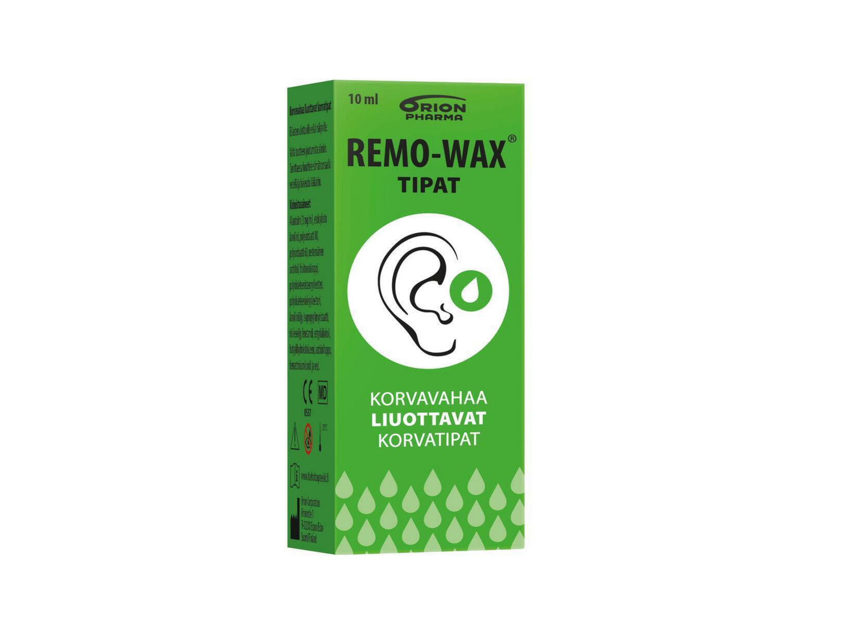 Remo-wax droppar