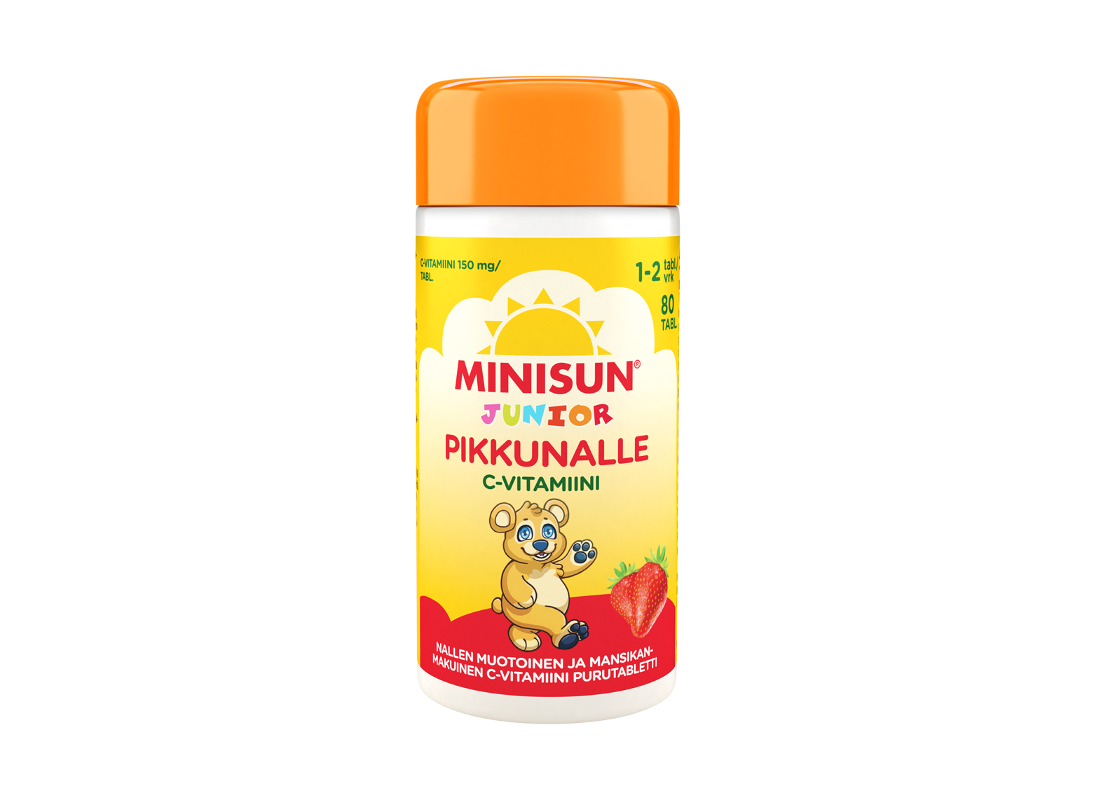 Minisun junior C-vitamin nalle
