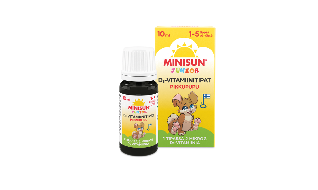 Minisun d-droppar 10 ml