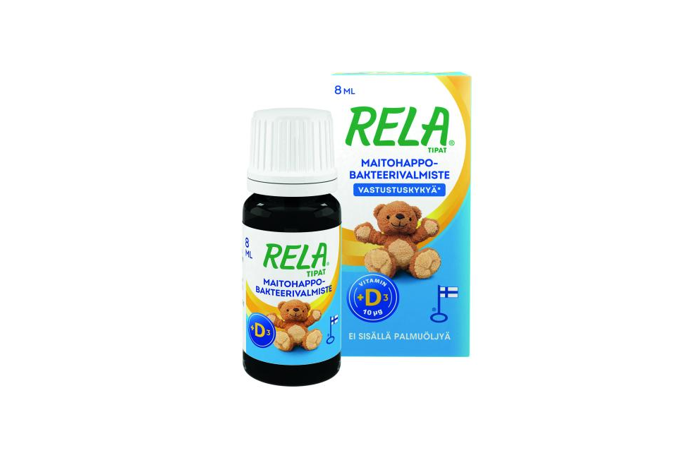 Rela +D3 mjölksyrebakterie