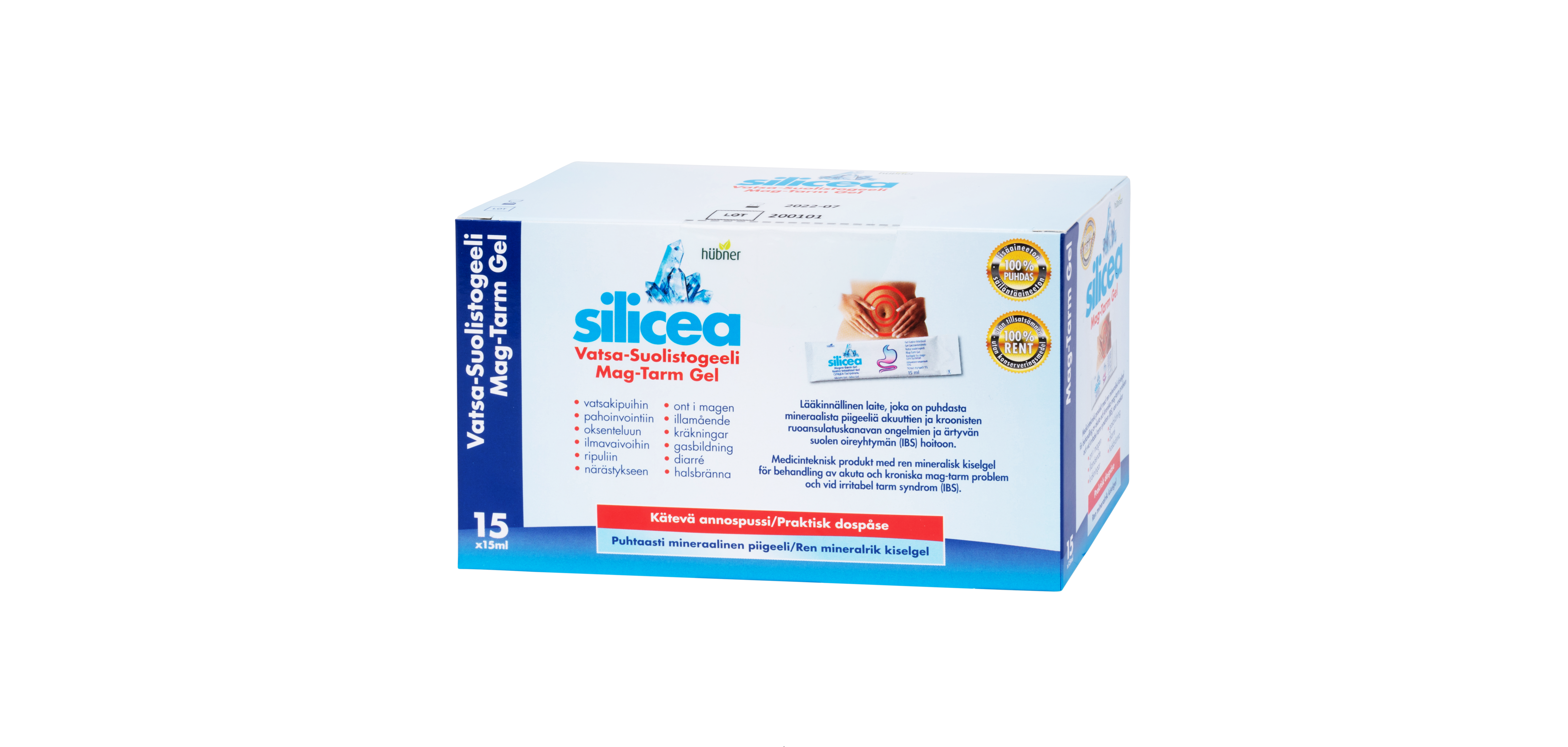 Silicea dos 15x15 ml