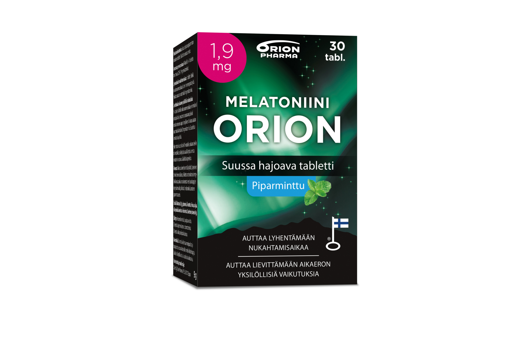 Malatonin orion pepparmint 30 tabl
