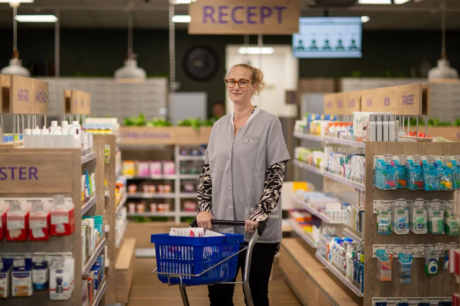 Emma med varor
