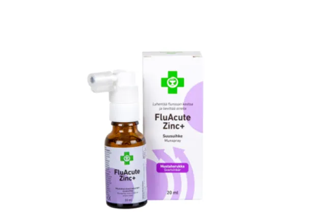 FLUACUTE ZINC SVARTVINBÄR