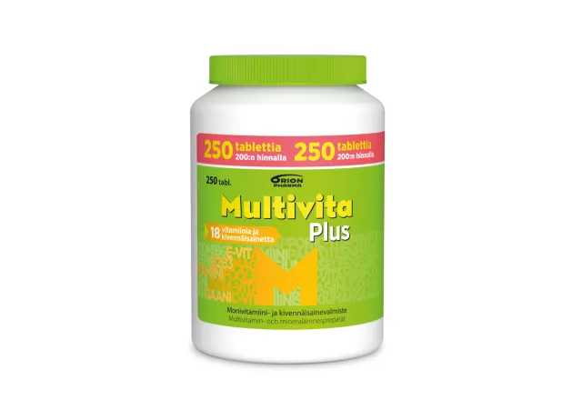 Multivita plus 250 tabl