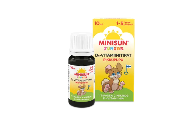 Minisun d-droppar 10 ml