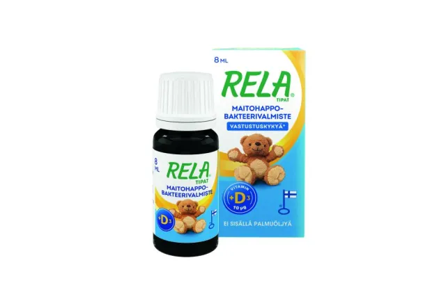Rela +D3 mjölksyrebakterie