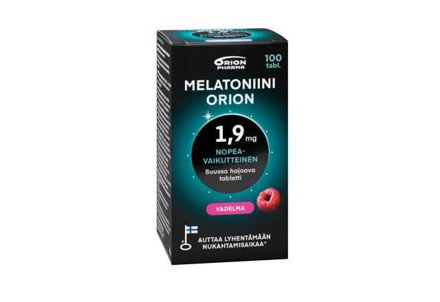 Melatonin 1,9 mg 100 tuggtablett