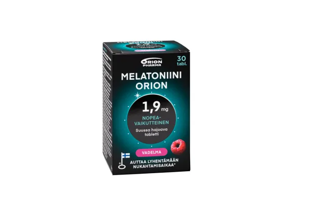Melatonin orion 1,9 mg 30 tuggtabletter