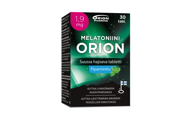Malatonin orion pepparmint 30 tabl