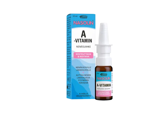 Nasolin A-vitamin 10 ml